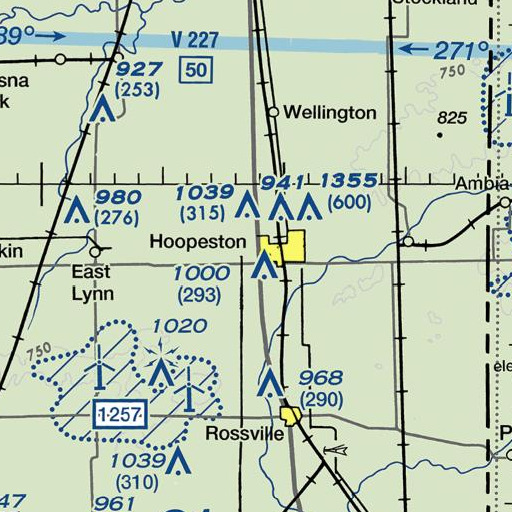 FAA VFR chart of McFerren Park, IL