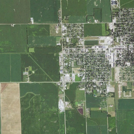 Aerial imagery of McFerren Park, IL