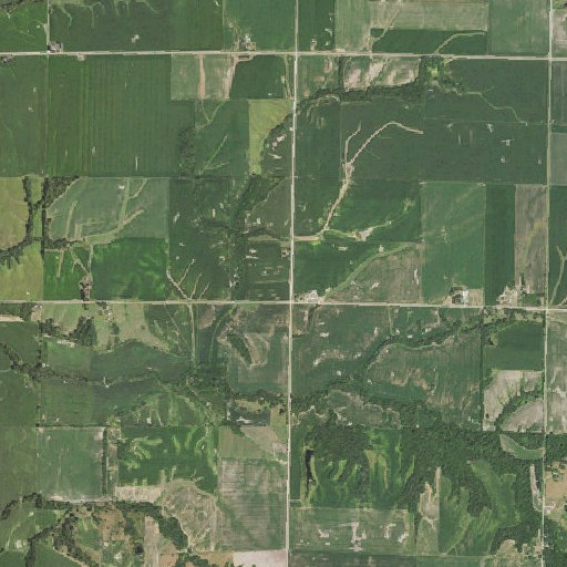 Aerial imagery of McGaw School (historical), IL