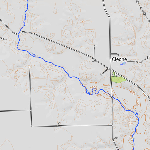 OpenTopoMap map of McNary Branch, IL