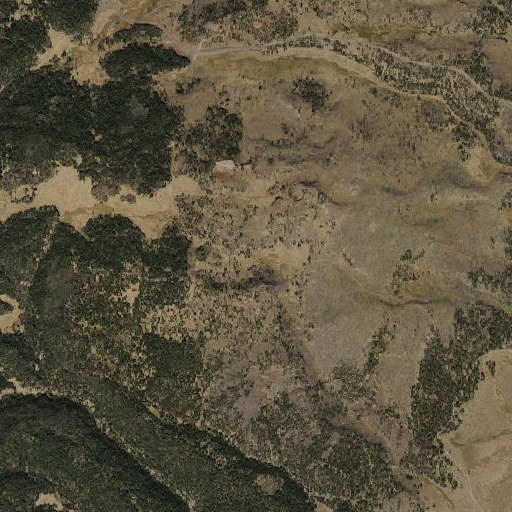 Aerial imagery of Buckshot Spring, AZ