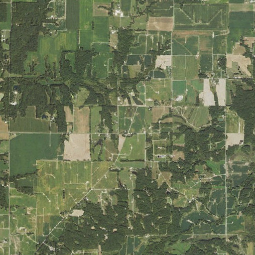 Aerial imagery of Miller School (historical), IL