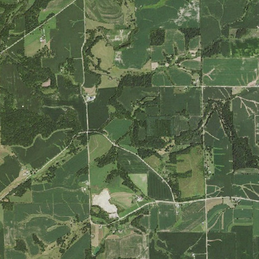 Aerial imagery of Mud Run, IL