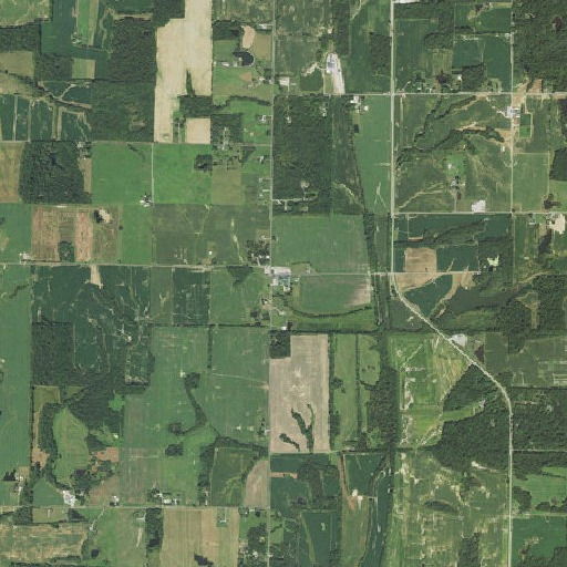 Aerial imagery of New Hope Elementary School, IL