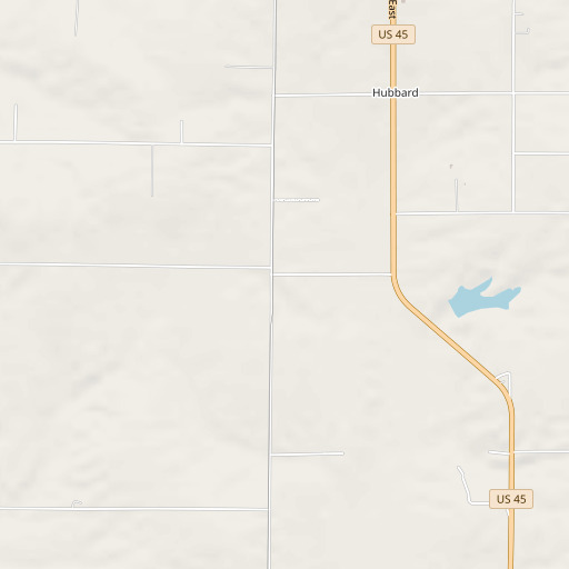 OpenStreetMap map of New Hope Elementary School, IL