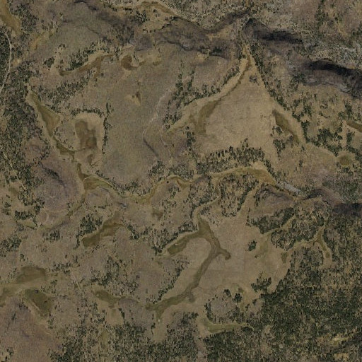 Aerial imagery of Rail Spring, AZ