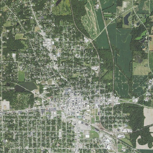 Aerial imagery of Optimist Park, IL