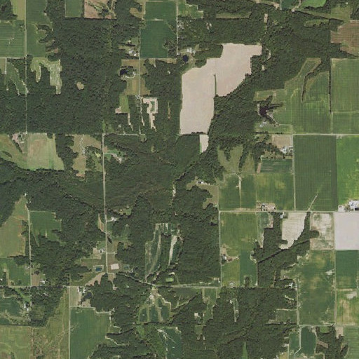 Aerial imagery of Otter Branch, IL