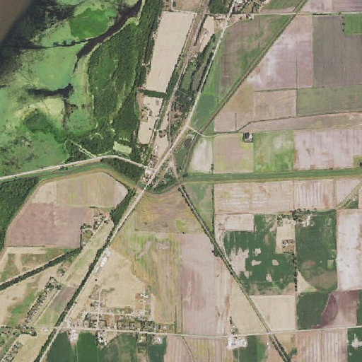 Aerial imagery of Otter Creek, IL