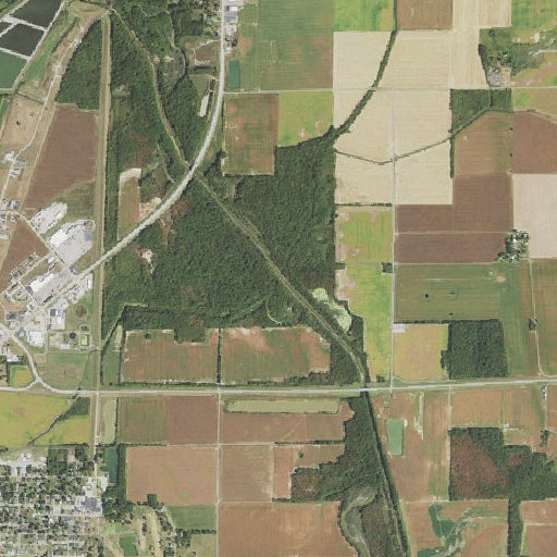 Aerial imagery of Pankey Branch, IL