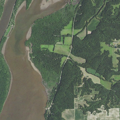 Aerial imagery of Pigeon Creek, IL