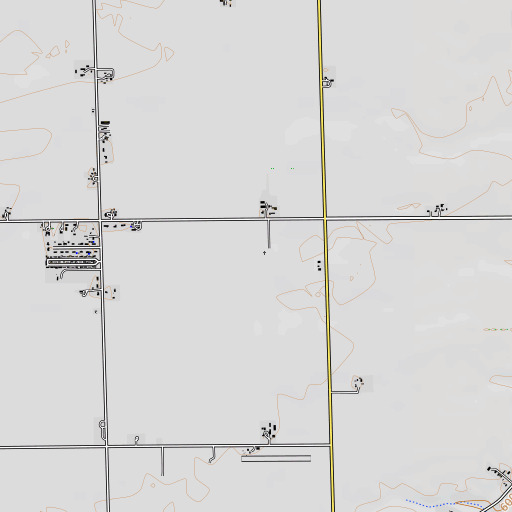 OpenTopoMap map of Pine Mound Cemetery, IL