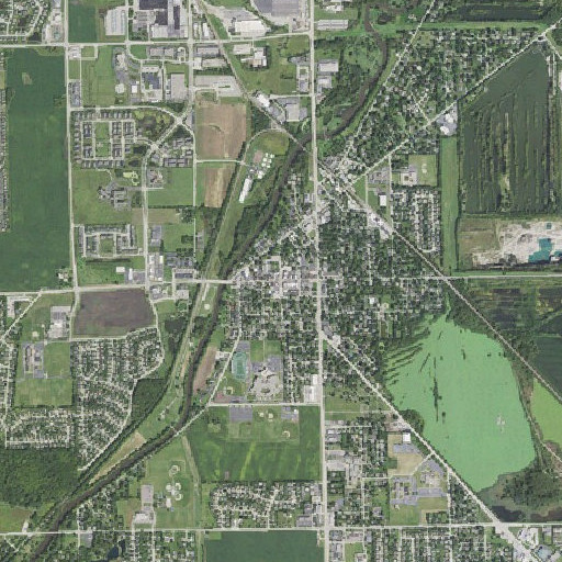 Aerial imagery of Plainfield, IL
