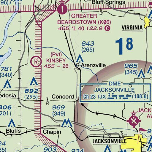 FAA VFR chart of Pleasant Grove School, IL