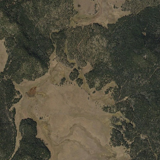Aerial imagery of Line Spring, AZ