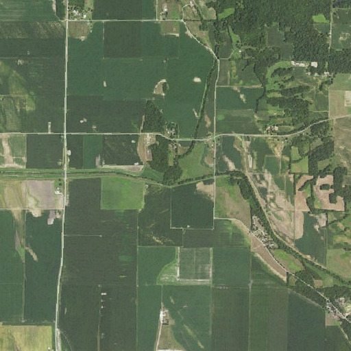 Aerial imagery of Plum Creek, IL