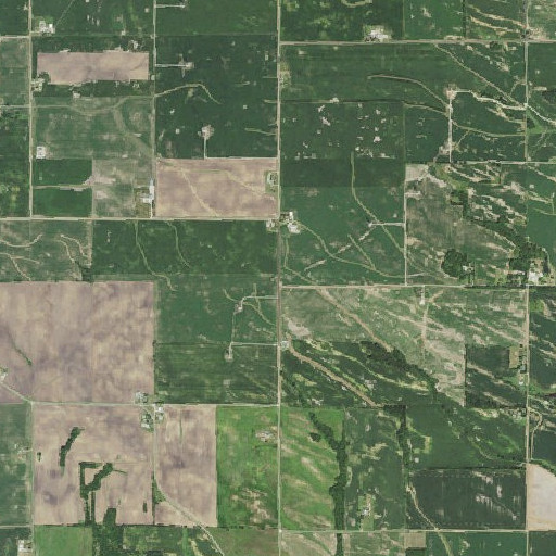 Aerial imagery of Ridge School (historical), IL