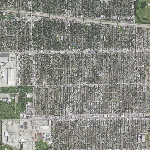 Aerial imagery of Saint Mary School, IL