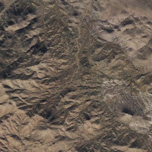 Aerial imagery of Dunlap Mine, AZ