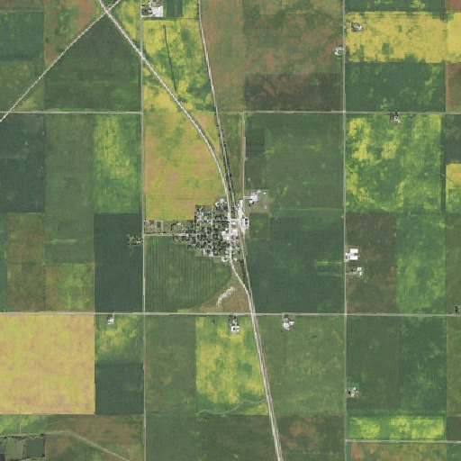 Aerial imagery of Strawn, IL