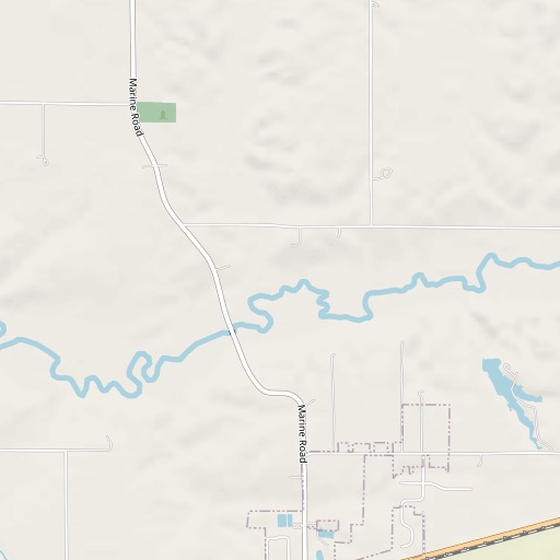 OpenStreetMap map of Sugar Fork, IL