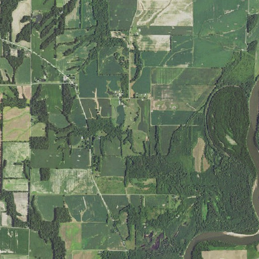 Aerial imagery of Sweet Creek, IL