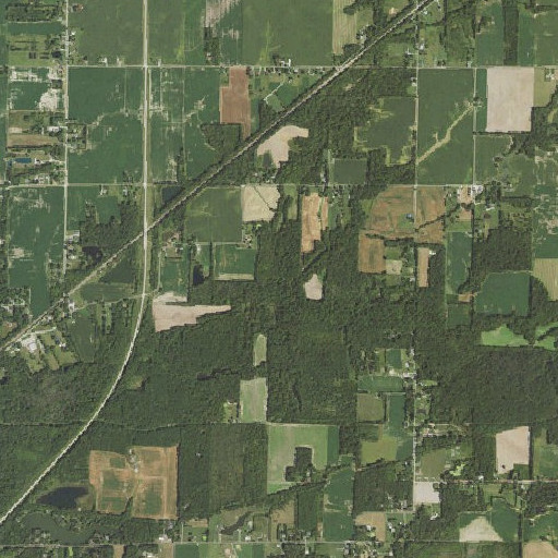 Aerial imagery of Turkey Run, IL