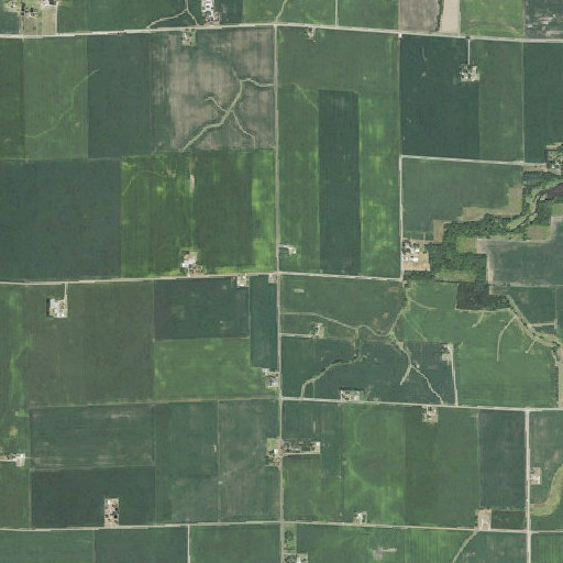 Aerial imagery of Union School (historical), IL