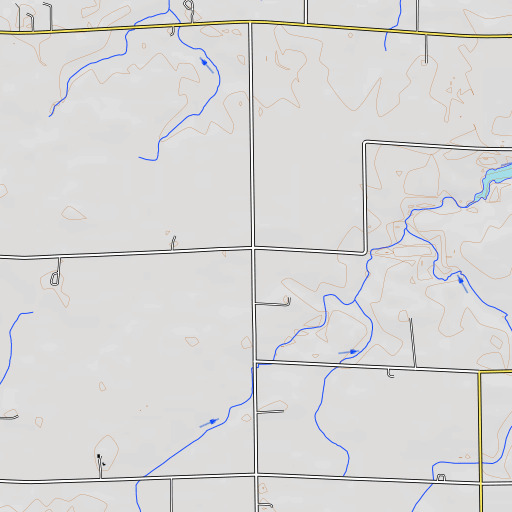 OpenTopoMap map of Union School (historical), IL