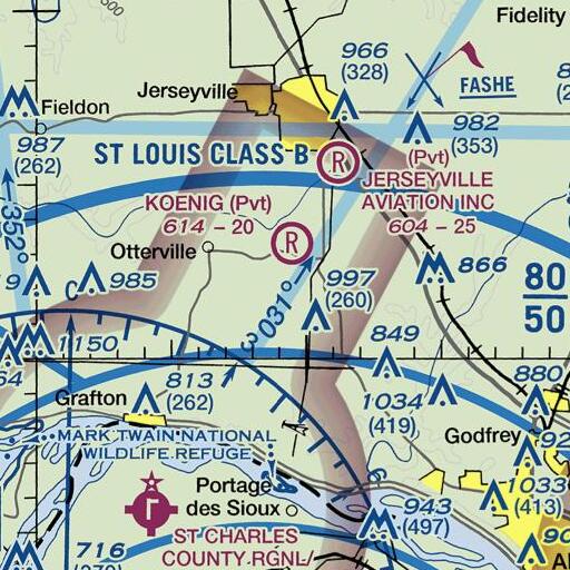 FAA VFR chart of Webster School (historical), IL