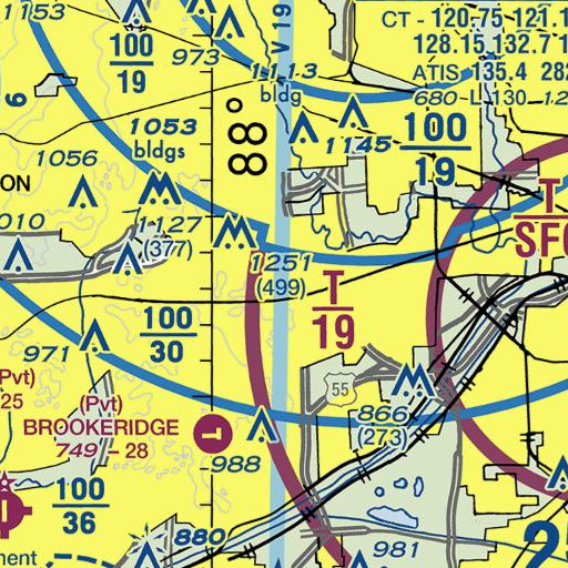 FAA VFR chart of Prospect Elementary School, IL