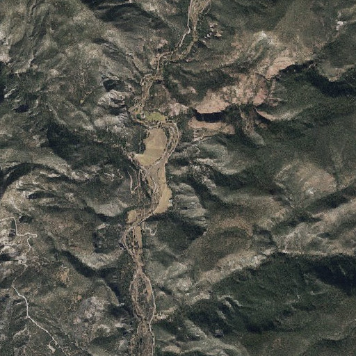 Aerial imagery of Holbrook Spring, AZ