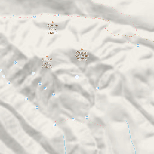 OpenStreetMap map of Section Twenty-nine Spring, AZ