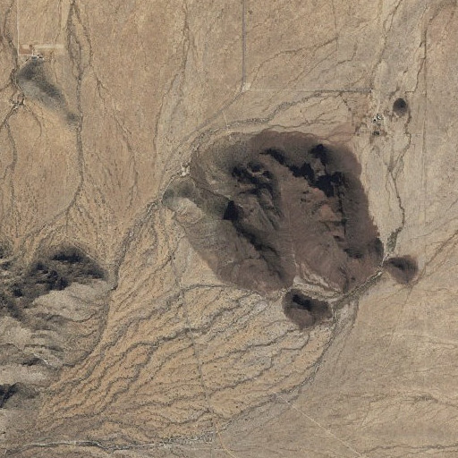 Aerial imagery of Eagle Eye Mountain, AZ