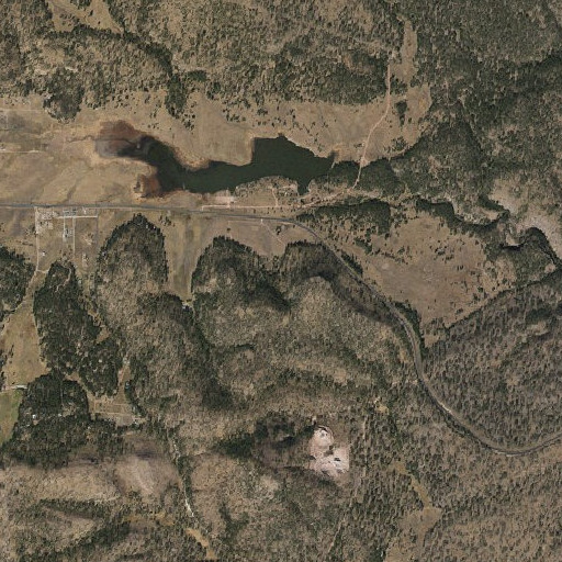 Aerial imagery of Rincon Spring, AZ