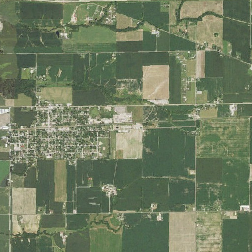 Aerial imagery of Clinton County, IL