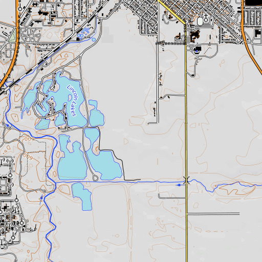 OpenTopoMap map of Logan County, IL