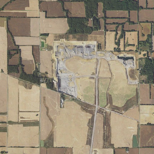 Aerial imagery of Wabash County, IL