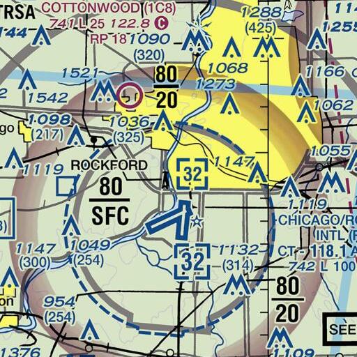 FAA VFR chart of Sarbrook Park, IL