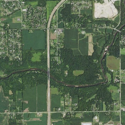 Aerial imagery of Vasa Park, IL