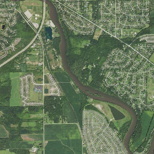 Aerial imagery of Dry Creek, IL