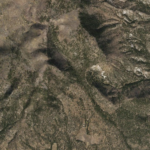 Aerial imagery of Forth Spring, AZ