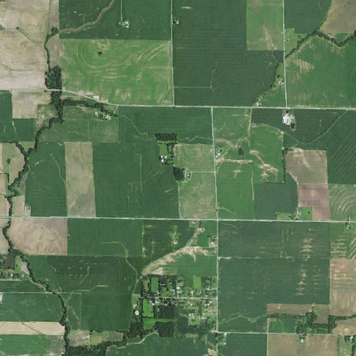 Aerial imagery of Emerald Mound, IL