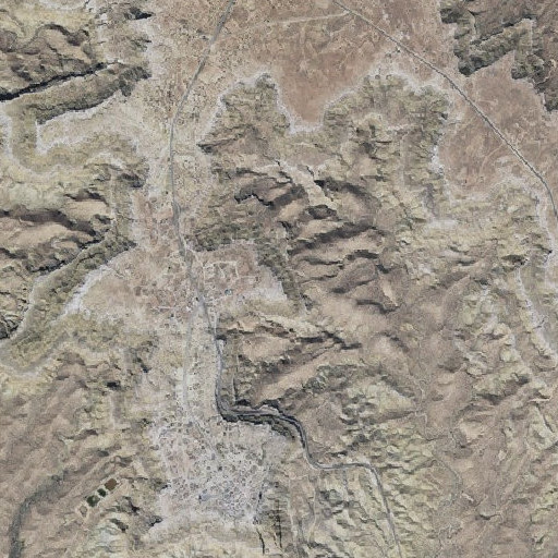Aerial imagery of Shaded Spring, AZ