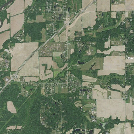 Aerial imagery of Banta Creek, IN