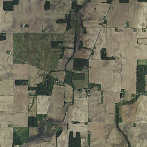 Aerial imagery of Bartonia Run, IN