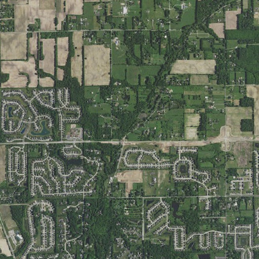 Aerial imagery of Bear Creek, IN