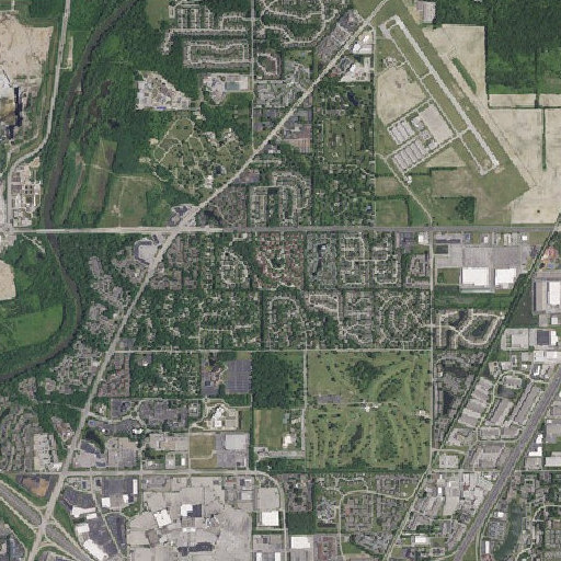 Aerial imagery of Behner Brook, IN