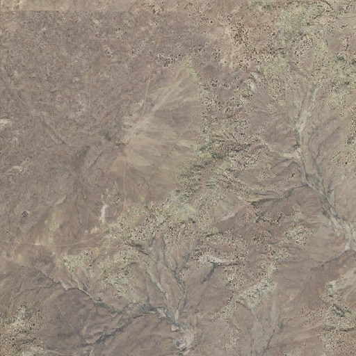 Aerial imagery of Third Mesa, AZ