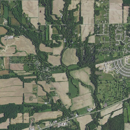 Aerial imagery of Cosner Branch, IN